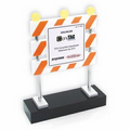 Construction Sign Embedment / Award / Paperweight